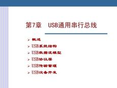 接口技术第7章 USB