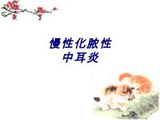 慢性化脓性中耳炎讲义
