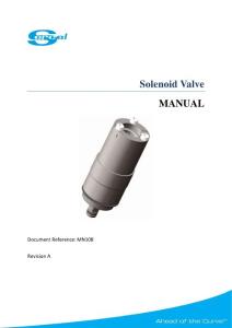 Solenoid Valve Manual