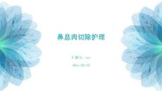 鼻息肉切除护理ppt