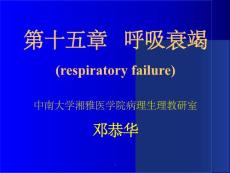 呼吸衰竭课件