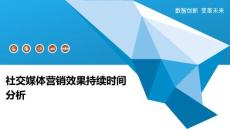 社交媒体营销效果持续时间分析