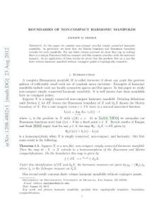 Boundaries of non-compact harmonic manifolds