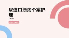 尿道口溃疡个案护理