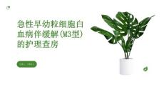急性早幼粒细胞白血病伴缓解