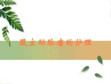 腹主动脉瘤的护理