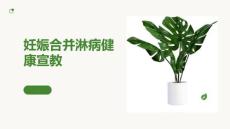 妊娠合并淋病健康宣教