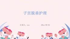 子宫脱垂护理ppt