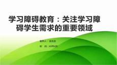 学习障碍教育：关注学习障碍学生需求的重要领域