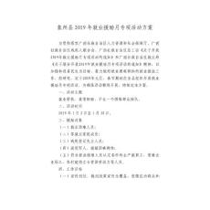 象州縣2019年就業援助月專項活動方案