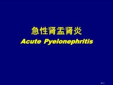 急性肾盂肾炎