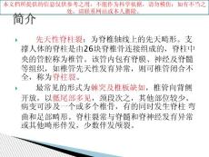 先天性脊柱裂培训课件