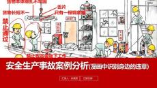 安全生产事故案例分析漫画中识别身边的违章