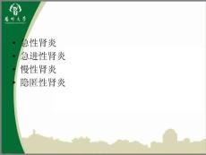 急进性肾小球肾炎