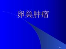 卵巢肿瘤学习