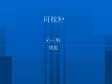 肝脓肿精课件