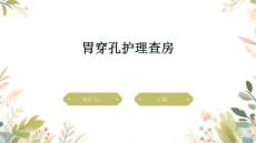 胃穿孔护理查房