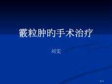 霰粒肿的手术治疗培训课件