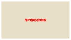 颅内静脉窦血栓PPT课件
