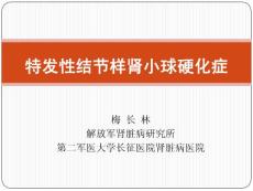 梅长林特发性结节性肾小球硬化症培训课件