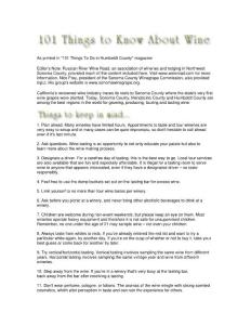101 Things to Know About Wine