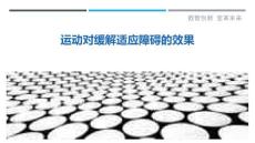 运动对缓解适应障碍的效果