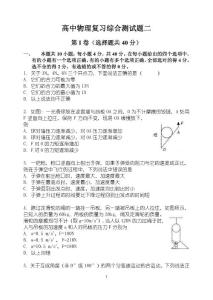 高中物理复习综合测试