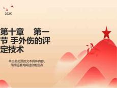 手外伤评定技术