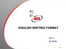 商業英語郵件格式培訓資料公開課一等獎優質課大賽微課獲獎課件