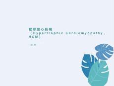 肥厚型心肌病