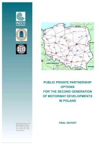 10. PPP Options For The Second Generation Of Motorway Developments In Poland