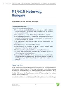 25. M1 M15 Motorway, hungary