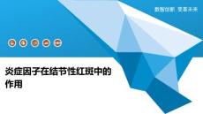 炎症因子在结节性红斑中的作用-深度研究