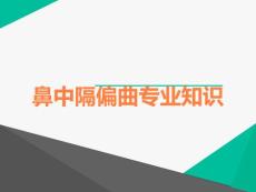 鼻中隔偏曲专业知识