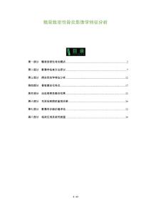 髂骨致密性骨炎影像学特征分析-全面剖析