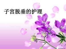 子宫脱垂的护理-