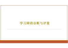 学习障碍诊断与评量