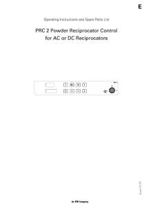 Gema金馬軸控制器PRC2用戶手冊(cè)