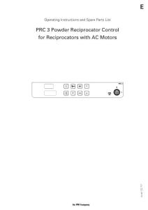 Gema金馬軸控制器PRC3-AC Motors用戶手冊(cè)