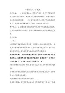 2025年菲菲生氣了 教案