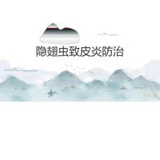 隐翅虫致皮炎防治2025
