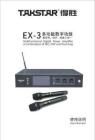 TAKSTAR得勝EX-3多功能數(shù)字功放說明書