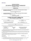 【SEC-2025行業(yè)研究報(bào)告】Form 10-Q Carlyle Secured Lending Inc.