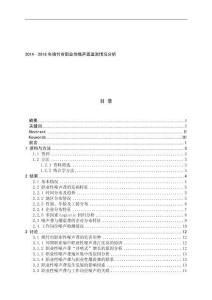 2014—2018年绵竹市职业性噪声聋监测情况分析