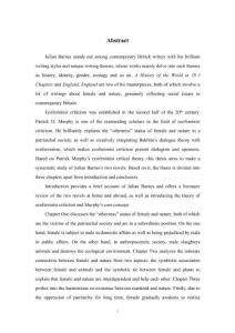 生态女性主义视阙下朱利安·巴恩斯两部小说研究