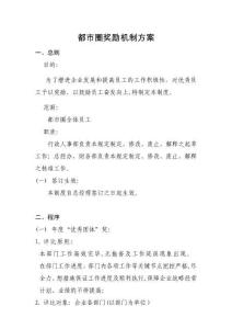 2025年公司奖励机制方案