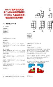 2025“才聚齐鲁成就未来”山东未来集团有限公司招聘96人笔试历年参考题库附带答案详解