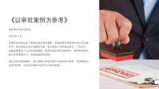《以審批案例為參考》課件
