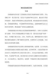 基礎設施建設滯后