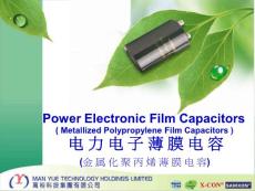 Power Electronic Film Capacitors for Salespersons